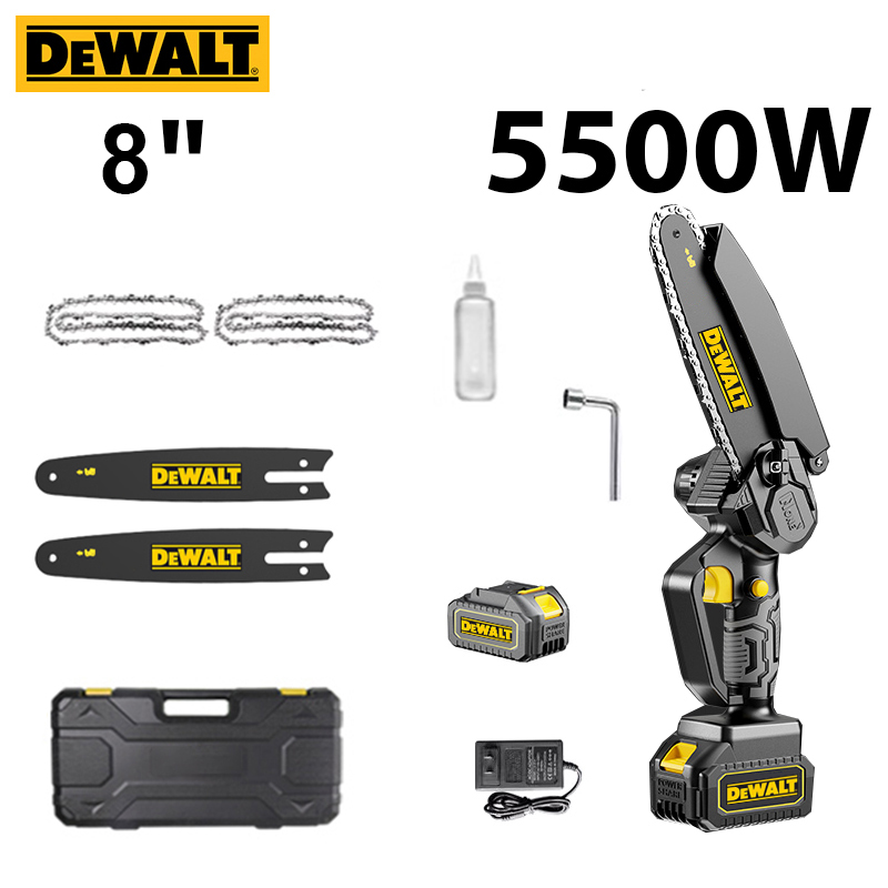 [Tamanho da motosserra: 8 polegadas] Motosserra de lítio DEWALT + bateria de lítio 96V * 1 + bônus